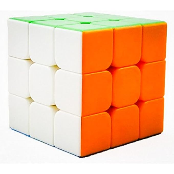 3X3X3 HIGH SPEED STICKERLESS MAGIC SPEEDY BRAINSTORMING PUZZLE CUBE GAME TOY WITH ADJUSTABLE TIGHTNESS. - Image 4